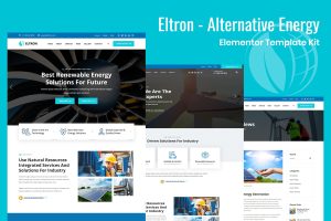 Eltron – Alternative Energy HTML Template