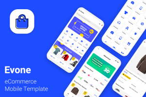 Evone – eCommerce Shop & Store Mobile Template