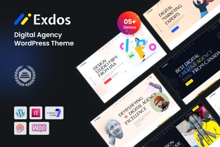Exdos - Digital Agency WordPress Theme 1.1.3