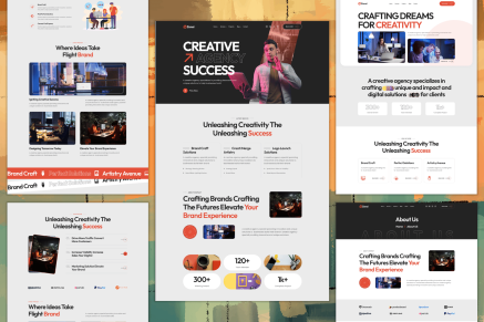 Ezensi - Creative Digital Agency HTML Template