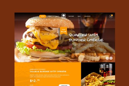 Fast Foody - Restaurants and Food HTML5 Template