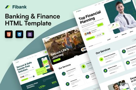 Fibank - Banking and Finance HTML5 Template