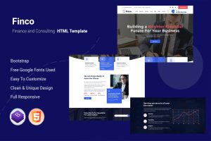Finco – Finance and Consulting HTML Theme