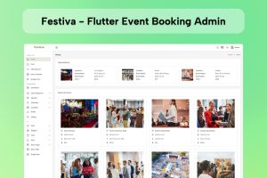 Flutter Event Booking Admin & Client Web