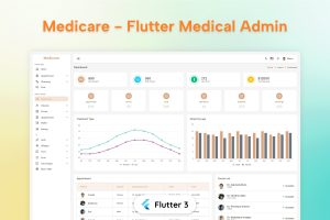 Flutter Medical Admin & Client Web