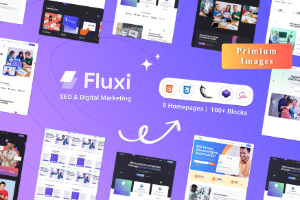 Fluxi - SEO Digital Marketing Flask Template