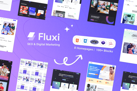 Fluxi - SEO Digital Marketing PHP Template