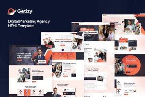Getizy – Digital Marketing Agency Template Kit