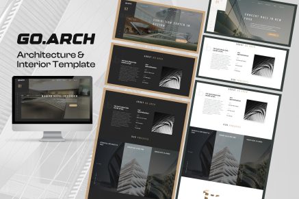 go.arch - Multipage Architecture and Interior HTML