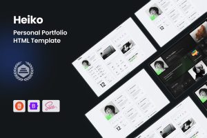 Heiko – Personal Portfolio HTML Template