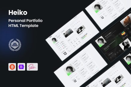 Heiko - Personal Portfolio HTML Template