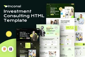 Iconsl – Investment Consulting WordPress Theme