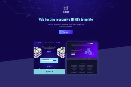 Inkist - Web Hosting HTML 5 Template