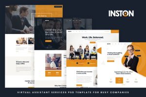 Inston – Virtual Assistant Services Elementor Template Kit