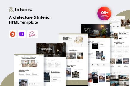 Interno - Architecture and Interior HTML Template