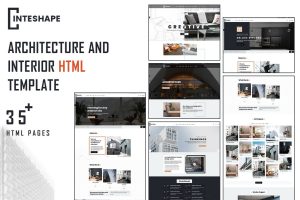 Inteshape – Architecture and Interior React