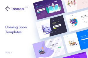 Iosoon Vol1 – Stunning Coming Soon Template
