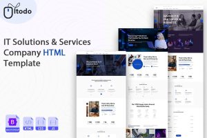 IT Solutions, IT Company and IT Technology HTML