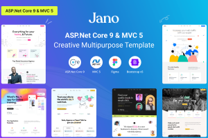 Jano – ASP.Net MVC Creative Multipurpose Template