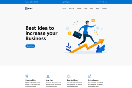 Karen - Corporate Business Bootstrap 5 Template