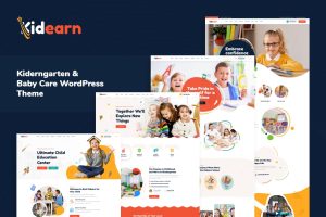 Kidearn – Kindergarten & Baby Care WordPress Theme