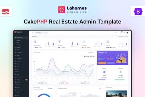 Lahomes – CakePHP Real Estate Admin Template