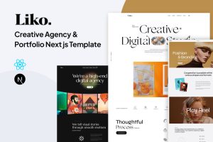Liko – Creative Agency Portfolio Next js Template