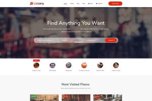 Listany – Directory and Listings HTML Template