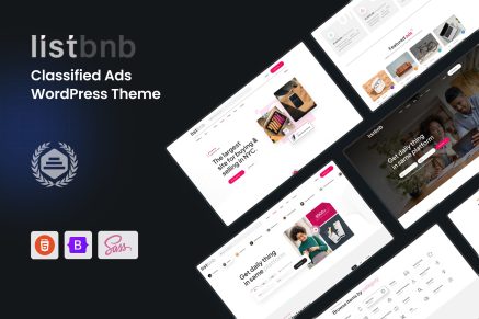 Listbnb - Classified Ads WordPress Theme