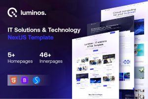 Luminos – IT Solutions NextJS Template