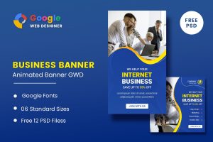 Business Marketing Animated Banner GWD