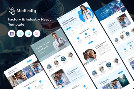Medically - Health and Medical React Template