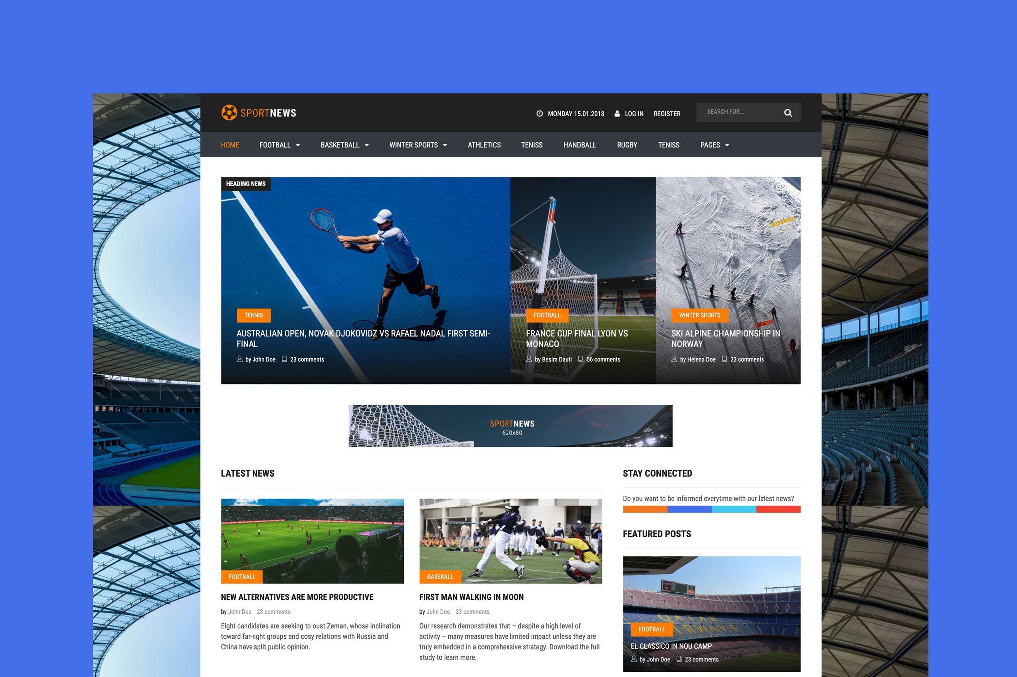 MinberiMag - Newspaper and Editorial HTML5 Magazine