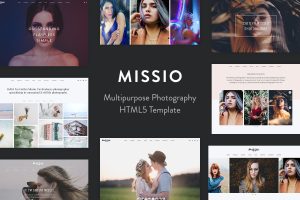 Missio Photography Template for Photography