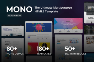 Mono – Multi-Purpose HTML5 Template