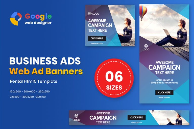 Multi-Purpose Banners HTML5 D73 Ad