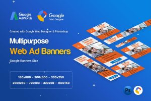 Multi Purpose, Business Banner Ad – GWD and PSD