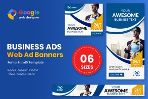 Multi Purpose Business Banners HTML5