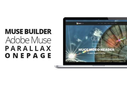Muse Builder - Parallax OnePage Template For Muse