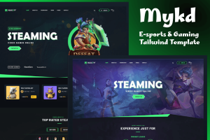 MYKD – eSports and Gaming NFT WordPress Theme