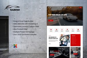Nabeng – Car Dealer and Directory Joomla Template