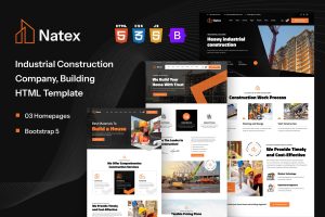 Natex – Construction and Building HTML Template