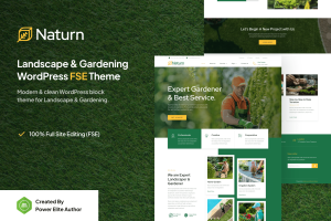Naturn – Landscape & Gardening FSE WordPress Theme