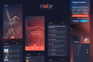 Niobe – Html Mobile Template