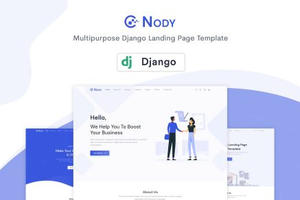 Nody - Django Landing Page Template