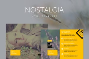 Nostalgia – Responsive Minimal Portfolio Template