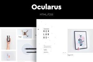 Ocularus – Minimal Photography HTML Template