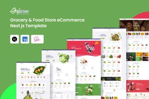 Orfarm – Grocery eCommerce Next js Template