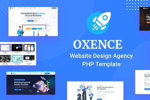 Oxence – Web Design Agency PHP Template