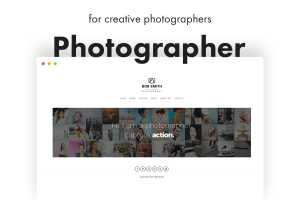 Photographer – A Template For Photographers